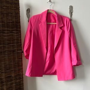 Adorable Hot Pink Blazer